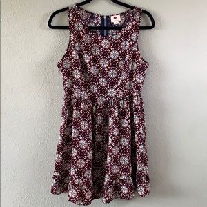One Clothing sun dress sz S sleeveless fit flare